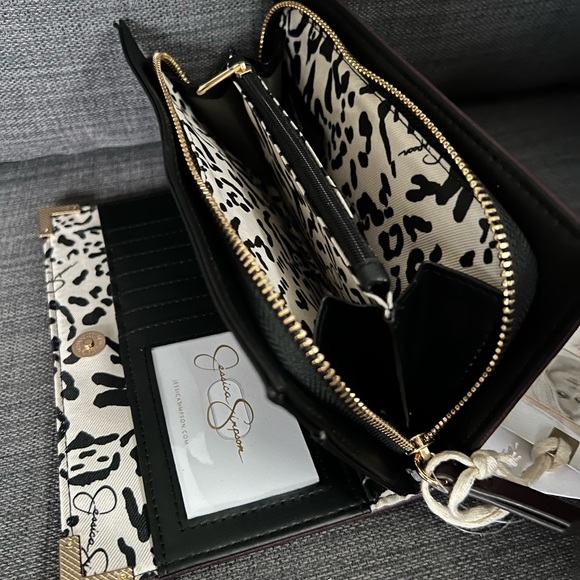 NWT JESSICA SIMPSON FRAN LARGE WALLET CASE ORGANIZER & GIFT BOX - Picture 12 of 12